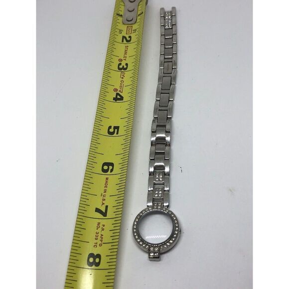 Authentic Fossil Parts Links Band Case Crystal Used 12mm Bb345 - Picture 1 of 10